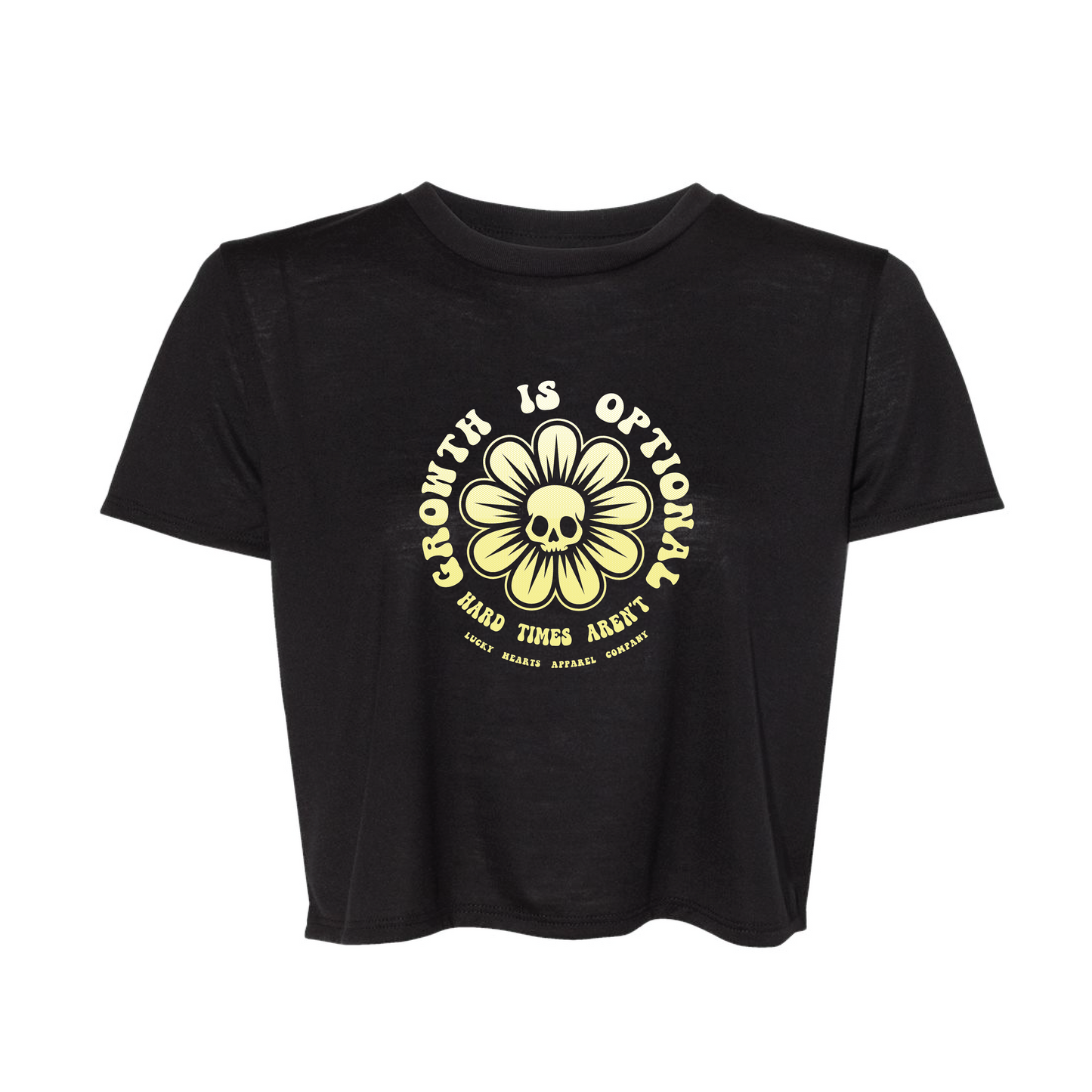 "Growth" Cropped Tee